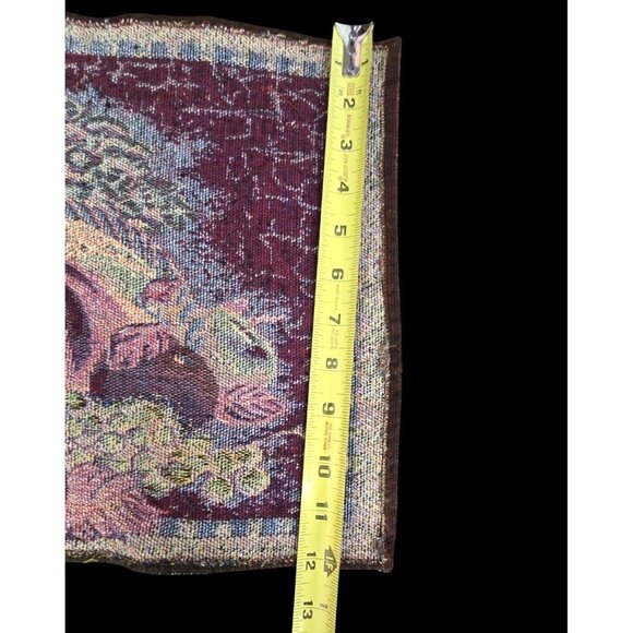 Thanksgiving Cornucopia Table Runner Tapestry 68" X 12" Harvest Fall Decor - Picture 5 of 7